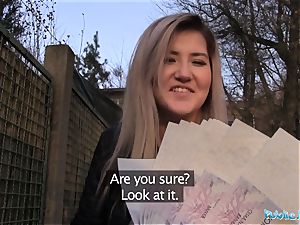 Public Agent ultra-cute Russian luvs bang-out for cash