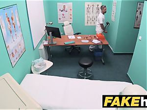 fake medical center restroom apartment oral job and smashing